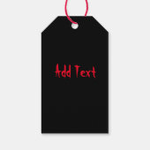 Skull Head Labels Cadeaus Cadeaulabel (Achterkant)