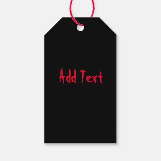 Skull Head Labels Cadeaus Cadeaulabel (Achterkant)