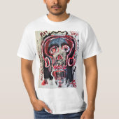 Skull Head. T-shirt (Voorkant)