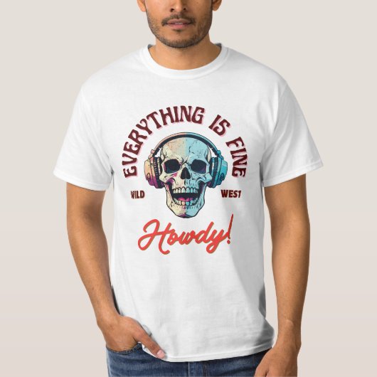 Skull Head T-shirt (Voorkant)