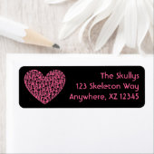 Skull Heart Etiket (Insitu)