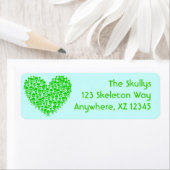 Skull Heart Etiket (Insitu)