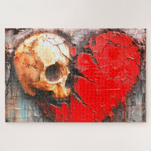 Skull Heart Legpuzzel