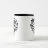 Skull Heart Mok (Midden)