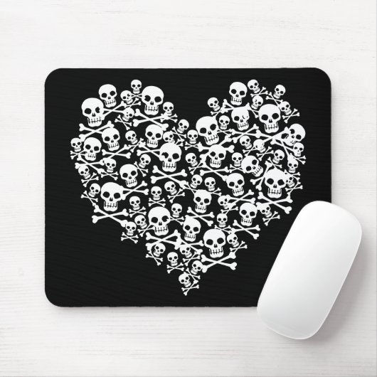 Skull Heart Muismat (Met muis)