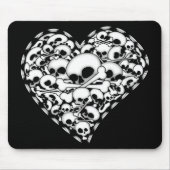 Skull Heart Muismat (Voorkant)