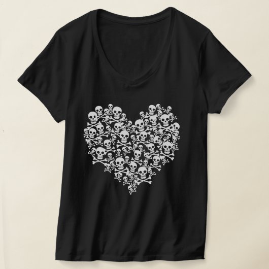 Skull Heart T-shirt (Laagn)