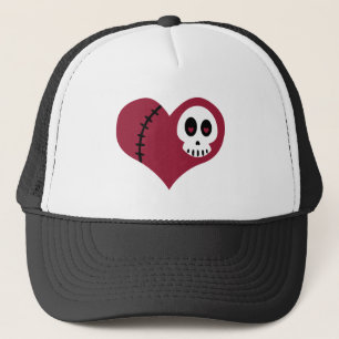 Skull Heart Trucker Pet
