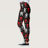 Skull Hearts Leggings (Links)
