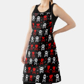 Skull Hearts Schort (Insitu)