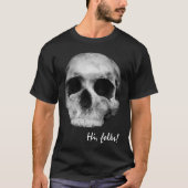 Skull - Hi Folks aanpasbaar T-shirt (Voorkant)