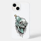 Skull Hoodie & Shades Telefoonhoesje – Edgy Urban  Case-Mate iPhone Case (Achterkant)