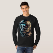 Skull in an astronaut helmet skull astronaut  1 t-shirt (Voorkant volledig)