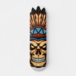 Skull Indian Persoonlijk Skateboard