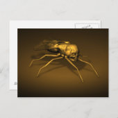 Skull Insect Briefkaart (Voorkant / Achterkant)