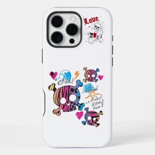 Skull iPhone Hoesje (Achterkant)