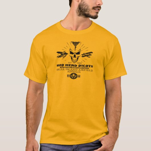 Skull Island Airfield, Noordelijk gebied T-shirt (Voorkant)