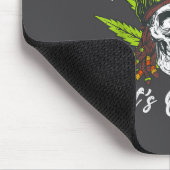 Skull Jamaica Rasta Funny Don´t Panic It´s Organic Muismat (Hoek)