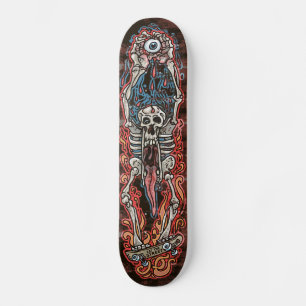 Skull Jaw Punk SK8 Board door Eat The Street Skateboard