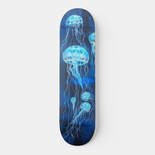 Skull Jellyfish Schaats Deck Persoonlijk Skateboard (Voorkant)