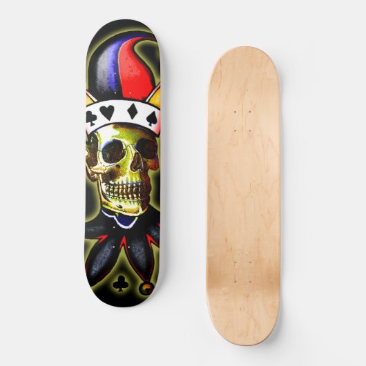 Skull Jester Skateboard (Voorkant)