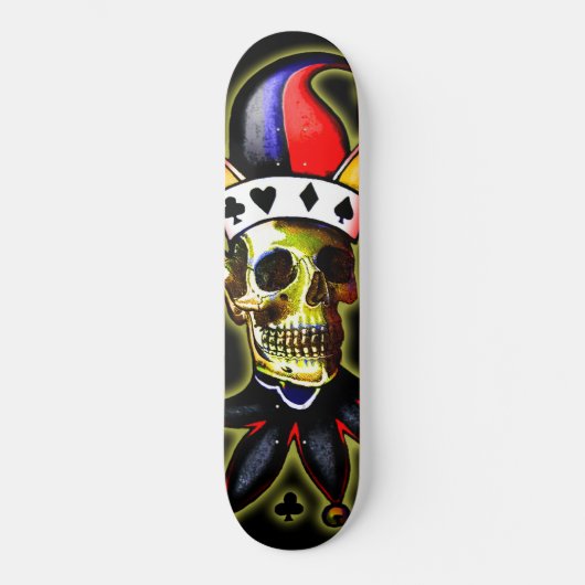 Skull Jester Skateboard (Voorkant)