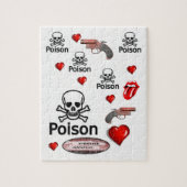 Skull Jigzaag Puzzle Legpuzzel (Verticaal)