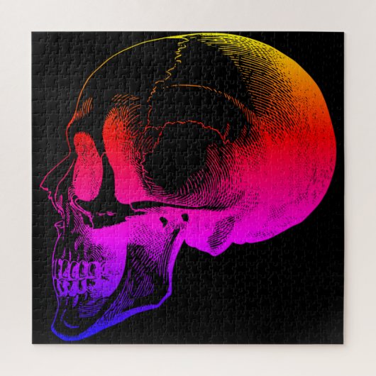 Skull Jigzaag Puzzle Legpuzzel (Verticaal)