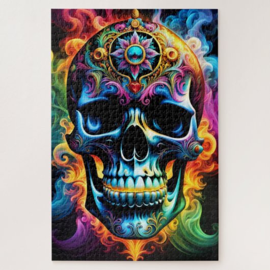 Skull Jigzaag Puzzle Legpuzzel (Verticaal)