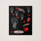 Skull Jigzaag Puzzle Legpuzzel (Verticaal)