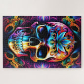 Skull Jigzaag Puzzle Legpuzzel (Horizontaal)