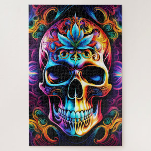 Skull Jigzaag Puzzle Legpuzzel