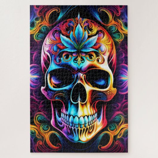 Skull Jigzaag Puzzle Legpuzzel (Verticaal)