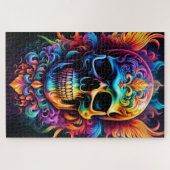 Skull Jigzaag Puzzle Legpuzzel (Horizontaal)