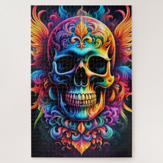 Skull Jigzaag Puzzle Legpuzzel (Verticaal)
