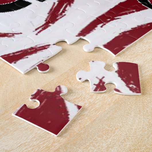 Skull Jigzaag Puzzle Legpuzzel (Zijkant)