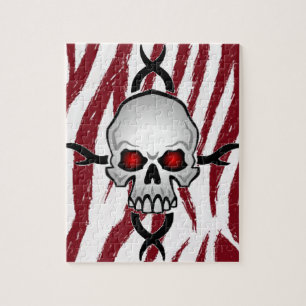 Skull Jigzaag Puzzle Legpuzzel