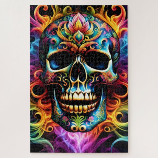 Skull Jigzaag Puzzle Legpuzzel (Verticaal)