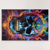 Skull Jigzaag Puzzle Legpuzzel (Horizontaal)