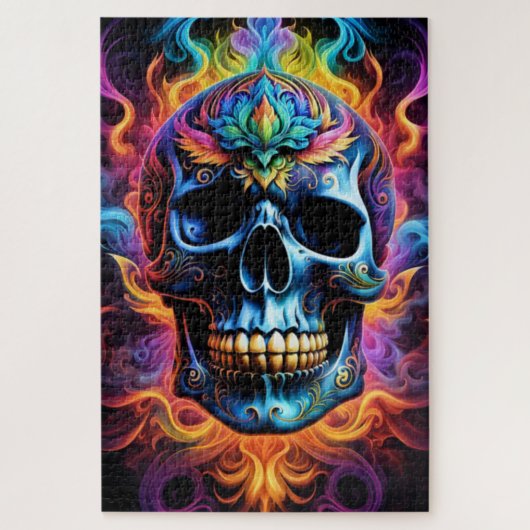 Skull Jigzaag Puzzle Legpuzzel (Verticaal)