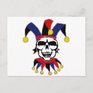 Skull Joker Briefkaart