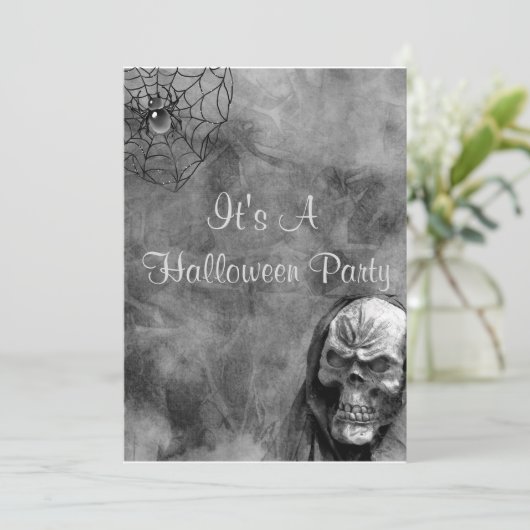 Skull Kaart (Staand voorkant)