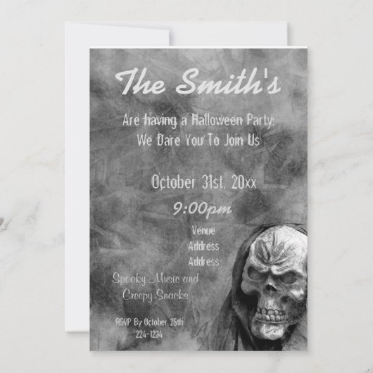 Skull Kaart (Achterkant)