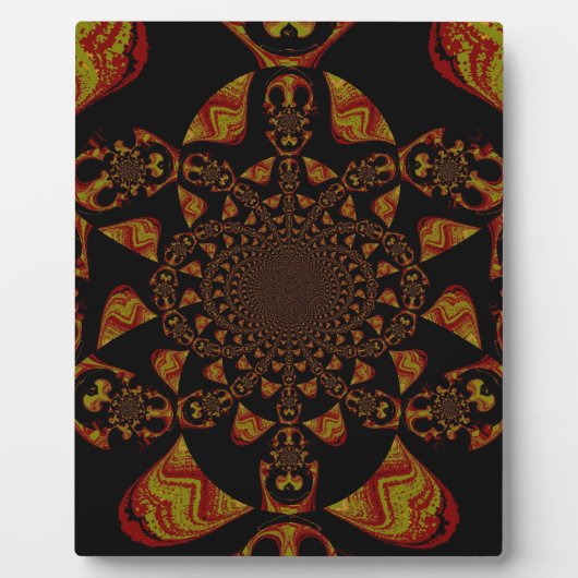 Skull Kaleidoscope Art Print Fotoplaat (Voorkant)