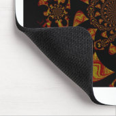 Skull Kaleidoscope Art Print Muismat (Hoek)