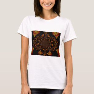 Skull Kaleidoscope Art Print T-shirt