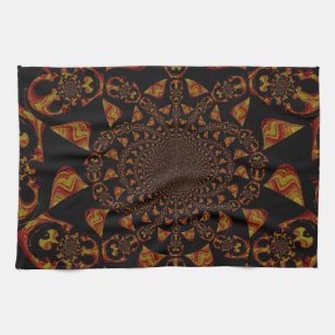 Skull Kaleidoscope Art Print Theedoek