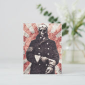 Skull kamikaze briefkaart (Staand voorkant)