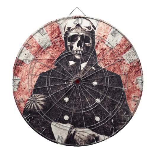 Skull kamikaze dartbord (Voorkant)
