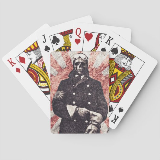 Skull kamikaze pokerkaarten (Achterkant)